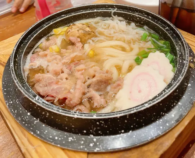 原味鰹魚牛肉壽喜燒湯烏冬