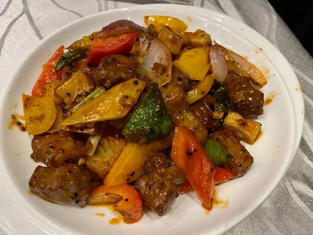 黑椒金薯牛仔粒