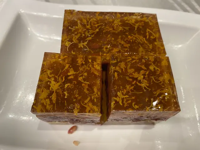 桂花豆沙糕
