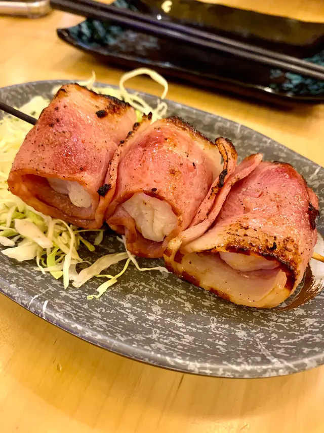 煙肉荔枝卷