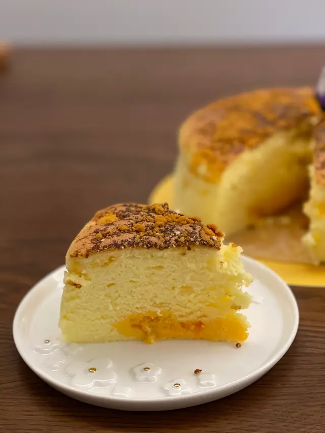 黃金咸蛋芝士蛋糕