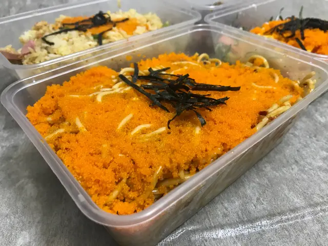 爆多蟹籽冷麵