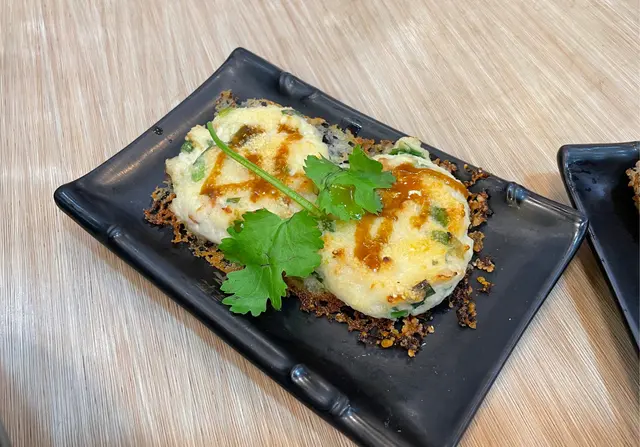 香烤芝脆豆腐餅