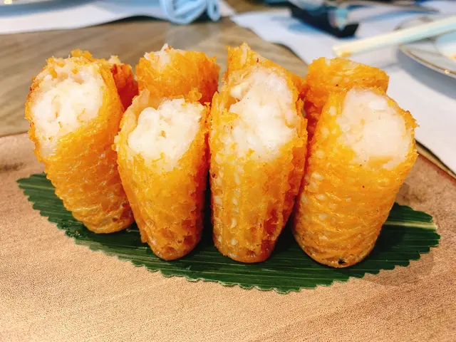 金蒜龍蝦卷