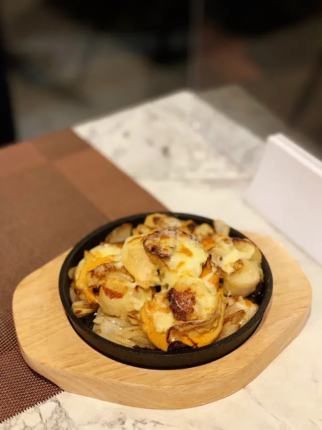 板煎芝士牛油帶子