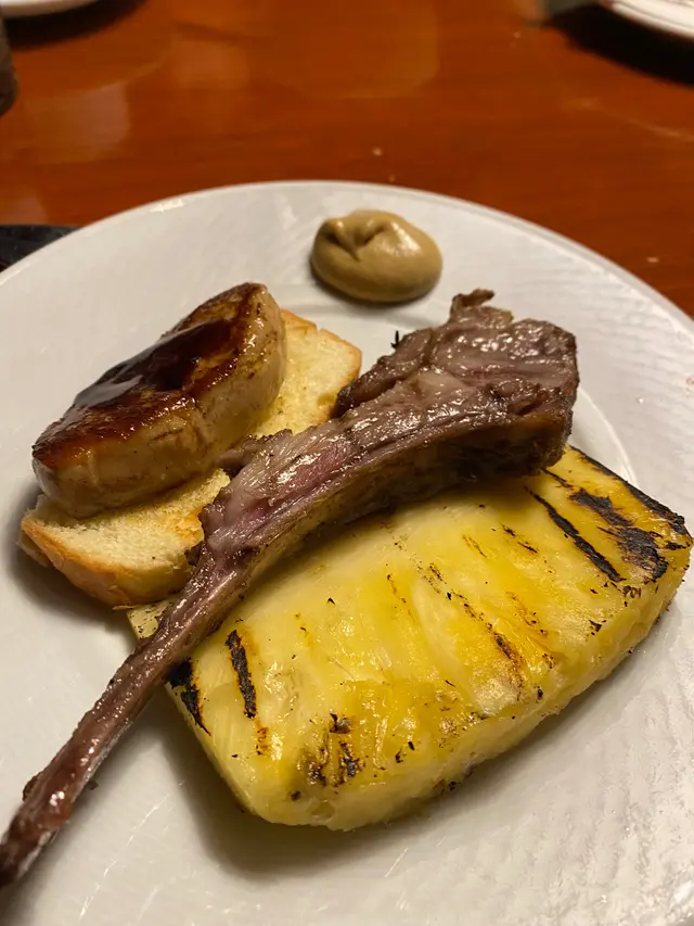 燒羊架, 燒菠蘿