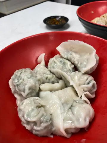 田園香茜花木耳豬肉餃