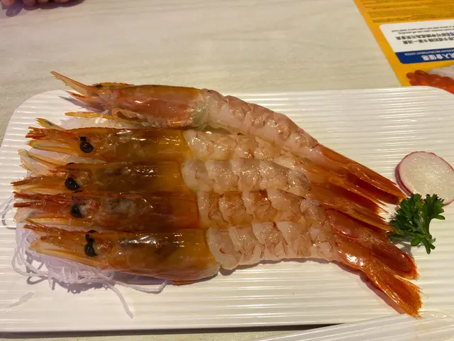 赤海蝦刺身