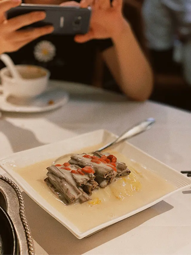 豆漿杞子鮮黑腐竹浸時蔬