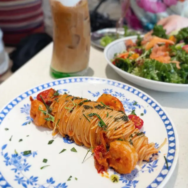 泰式冬蔭大蝦幼意麵