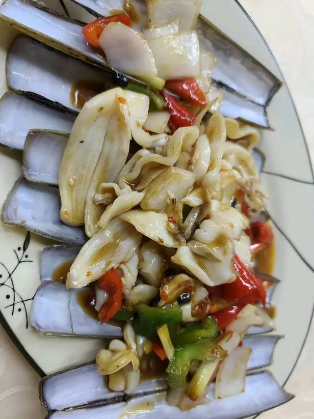 豉椒炒大蟶子皇