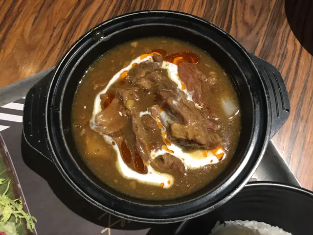 澳門咖喱牛坑腩伴白飯