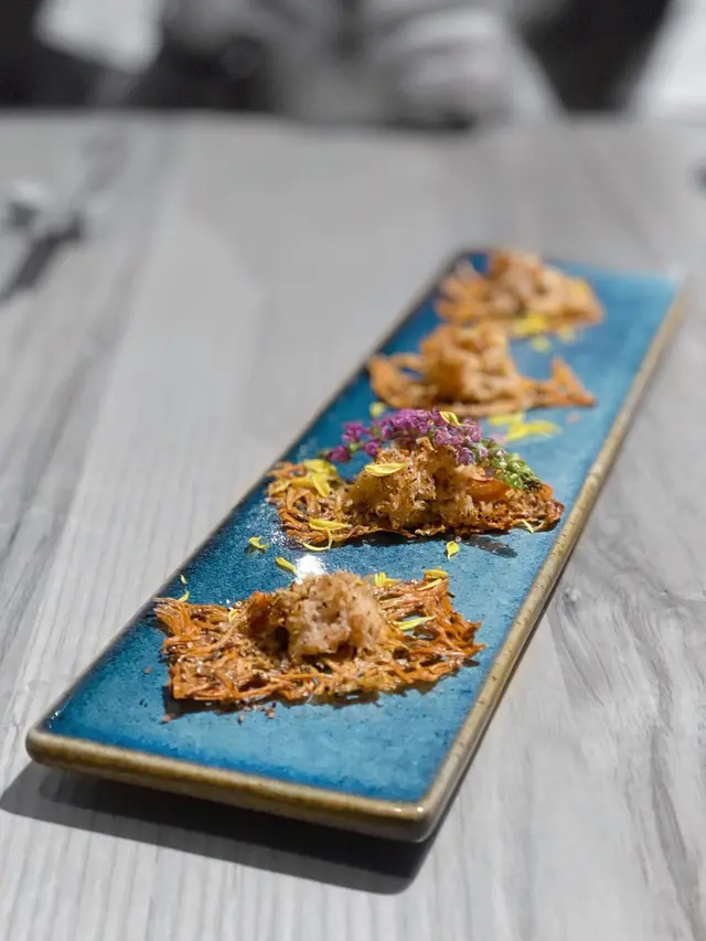 北海道蟹肉糕魚干燒