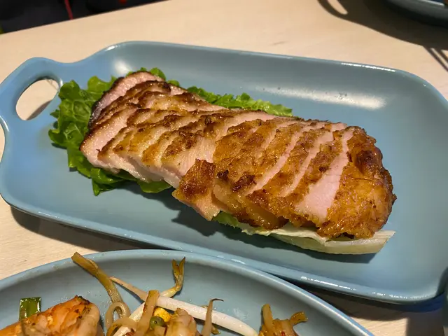 炭烤松板豬頸肉