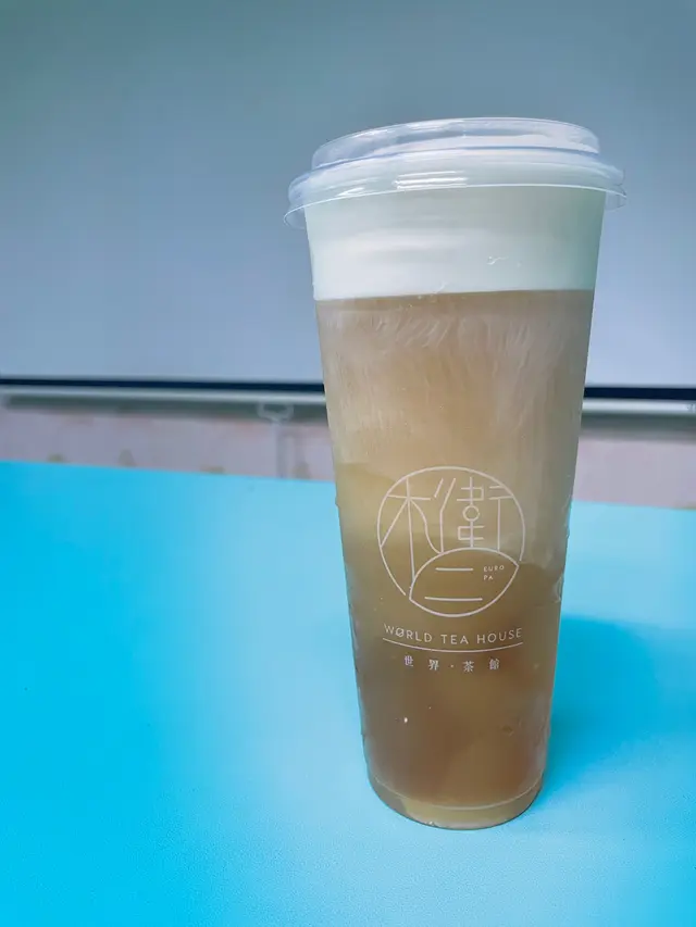 凍奶霜翡翠加綠茶凍 