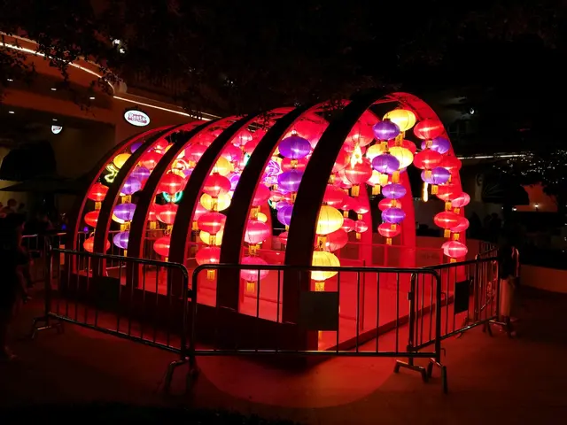 黃金海岸中秋佈置