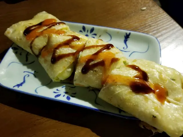 起司肉鬆蛋捲餅