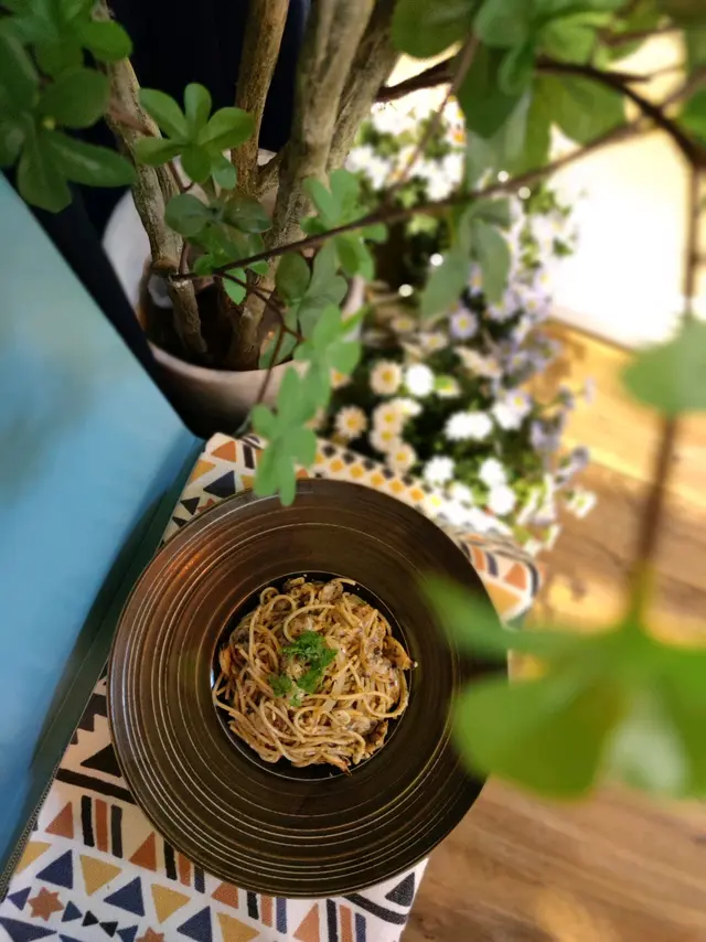 白酒蜆肉意粉