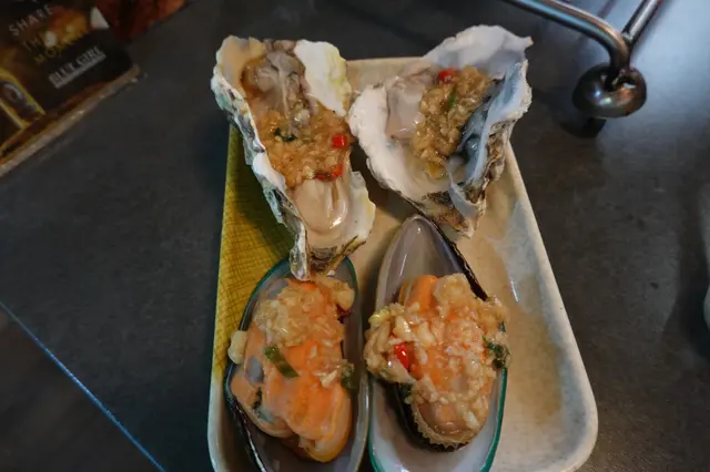 蒜蓉烤蠔, 蒜蓉烤青口