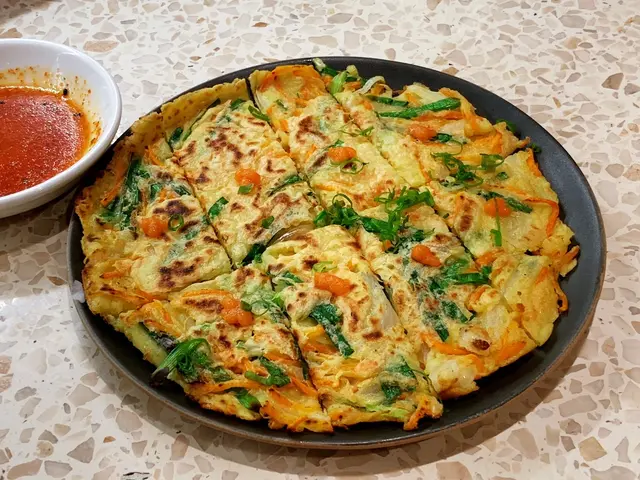 明太子海鮮煎餅