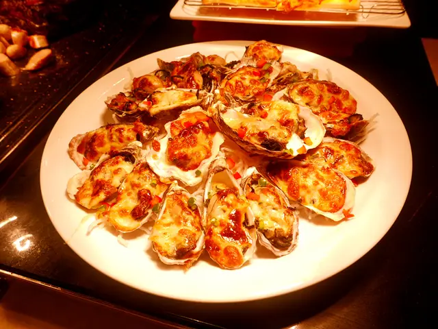 芝士味噌蟹膏焗廣島蠔