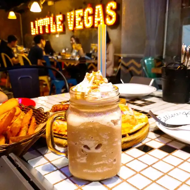 焦糖咖啡味冰沙