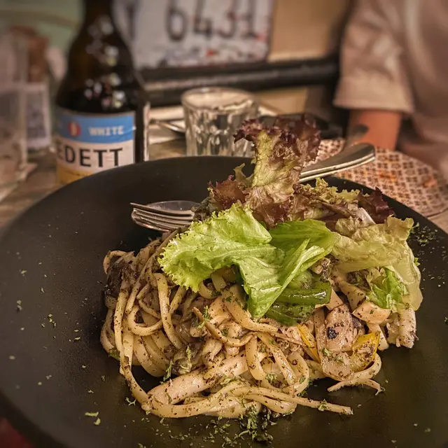 黑松露野菌意粉