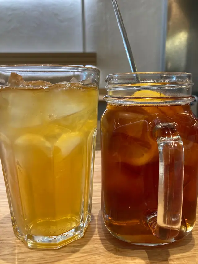 凍茉莉花茶x凍檸茶