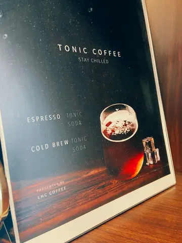 Espresso / Cold brew with Soda / Tonic  