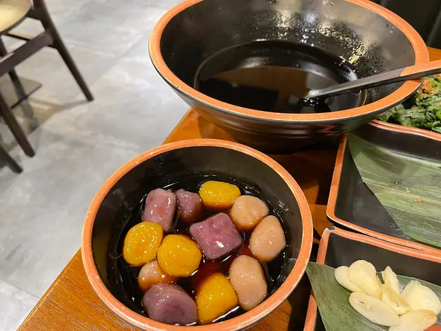 芋圓燒仙草(熱)