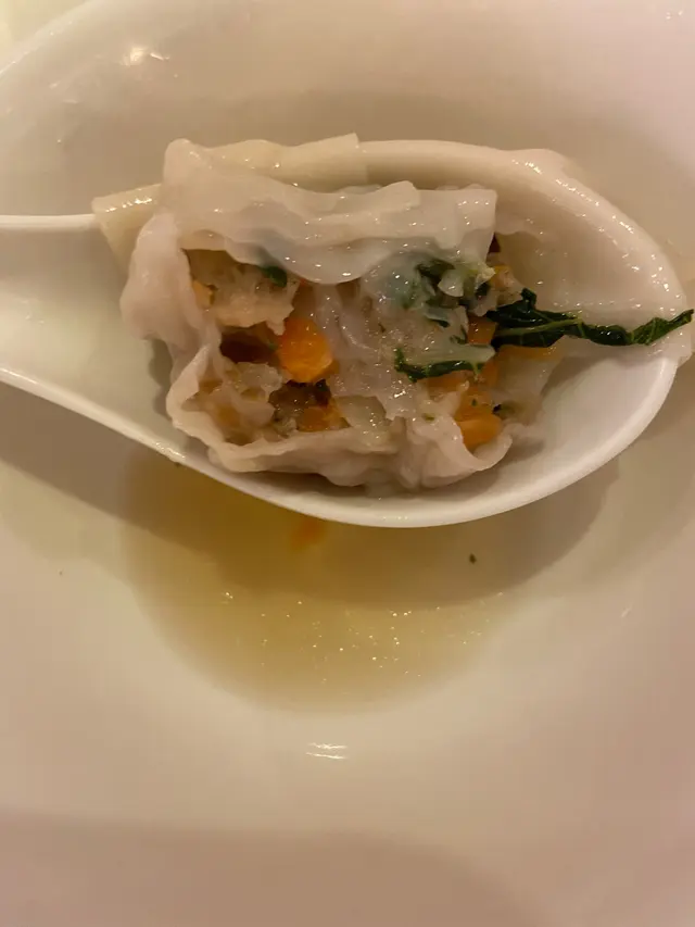 菜和植物肉份量剛好