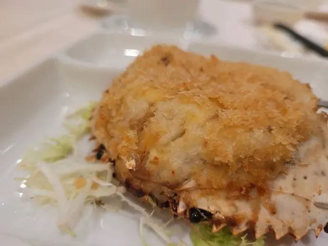 芝士焗蟹蓋