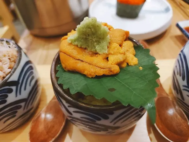 三色丼(海膽飯)