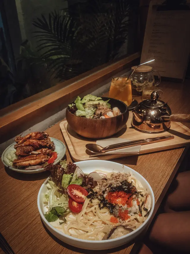 味噌蟹子蟹醬蟹膏扁意粉 