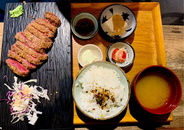 吉列牛定食