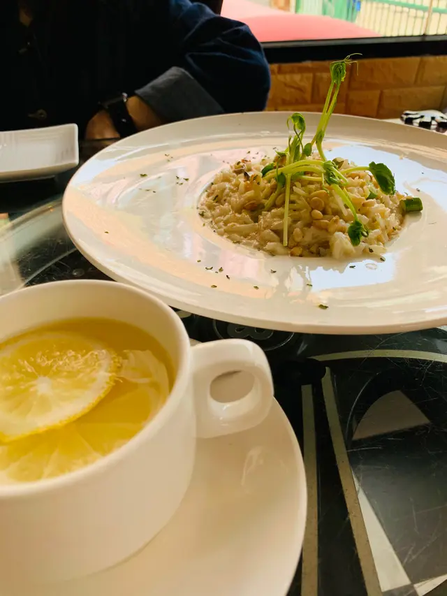 蘆筍蟹肉意大利飯