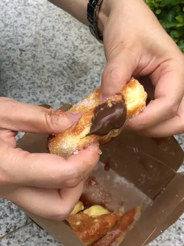 Nutella doughnut