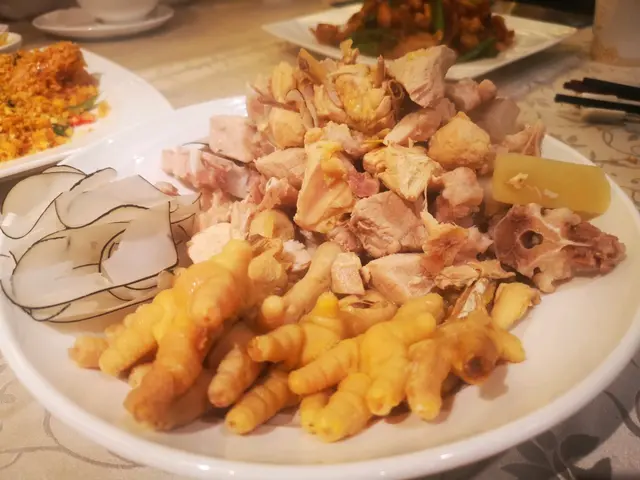 連湯渣也擺放精美