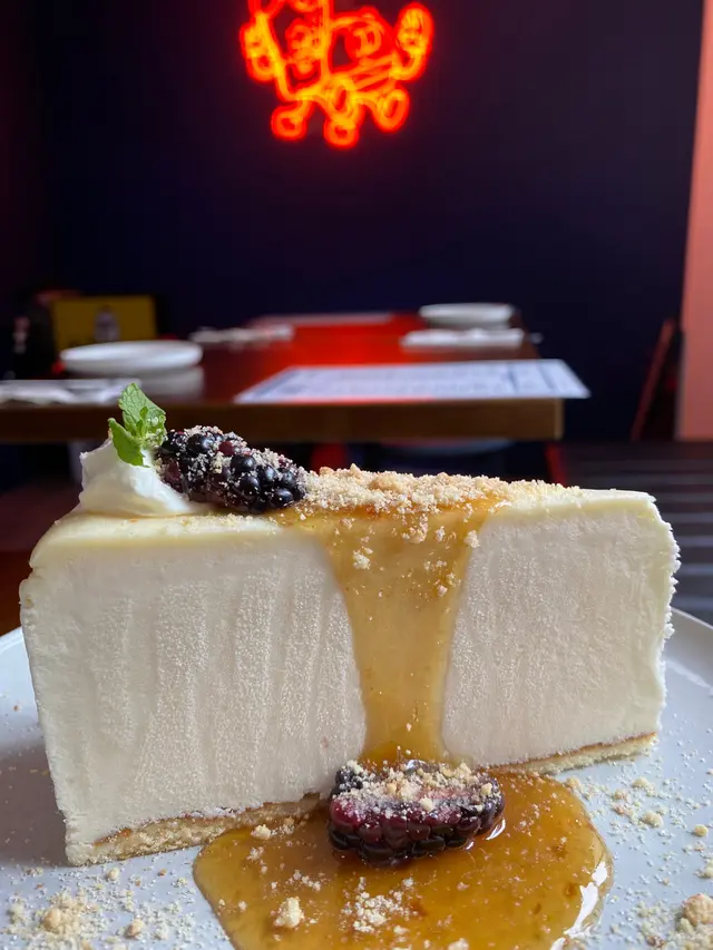 New York Yuzu cheesecake