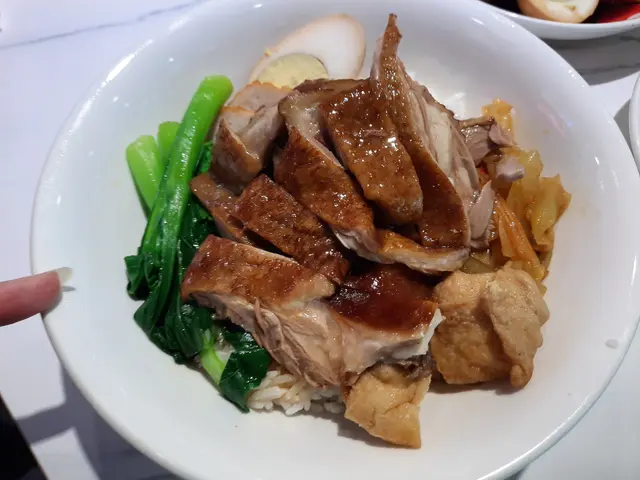 招牌滷水鵝肉飯