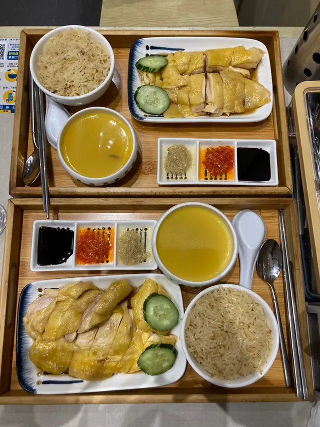 亞參海南雞套餐