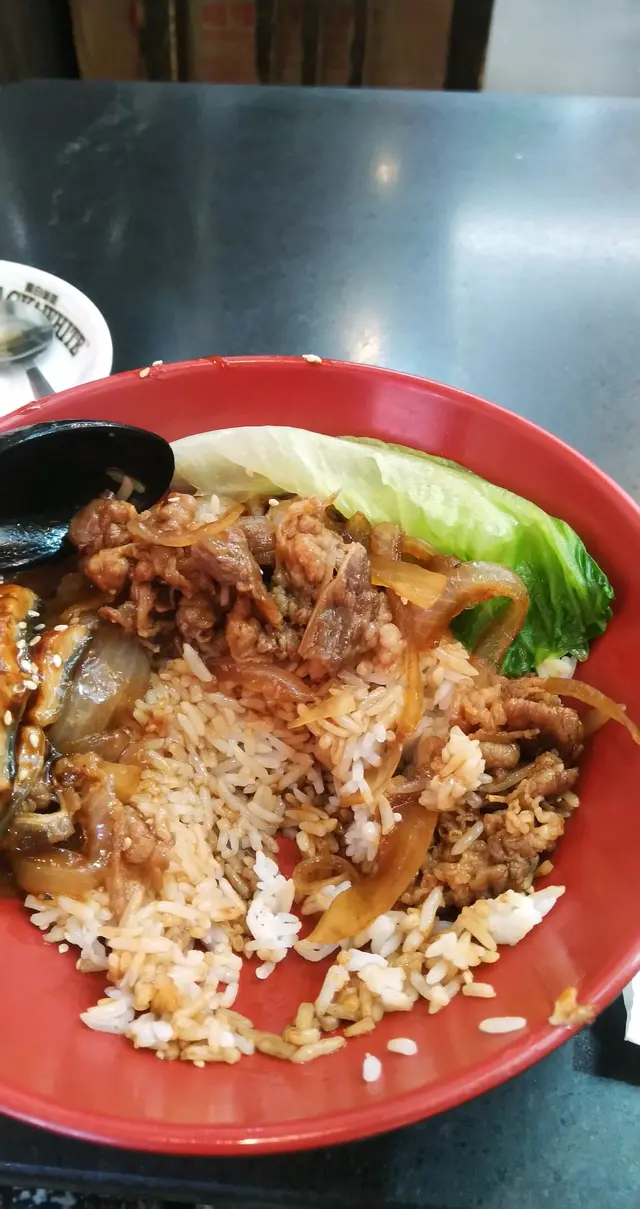 日式鰻魚牛丼(少飯)