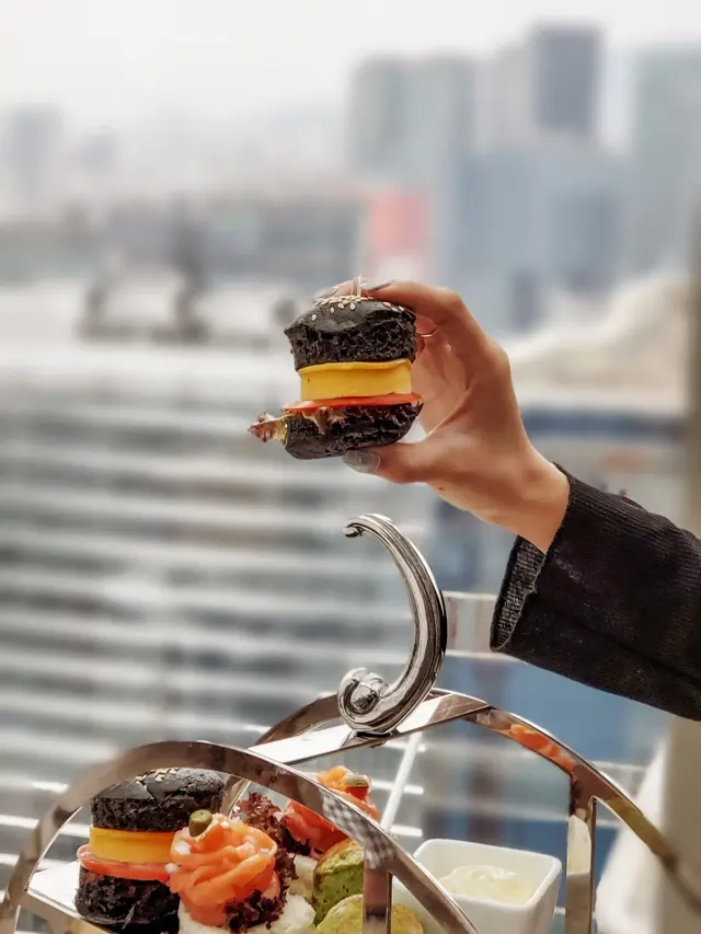  竹炭包·松露玉子燒