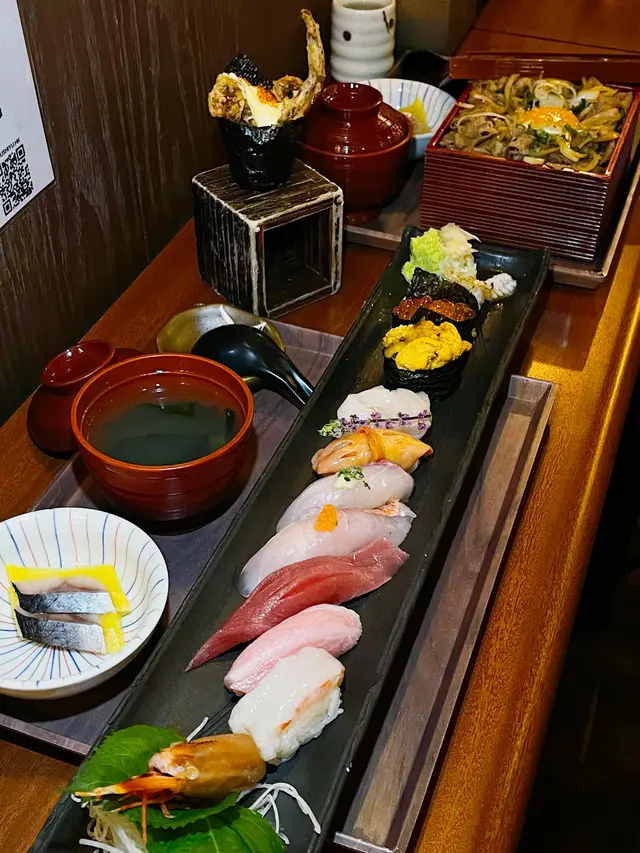 極上壽司定食