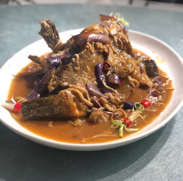 魚香茄子燴杉斑