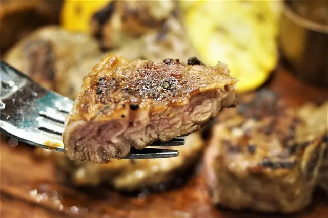 炭烤紐西蘭羊扒