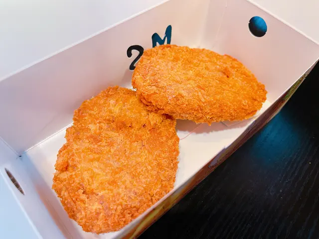 脆口甘紫薯芋餅