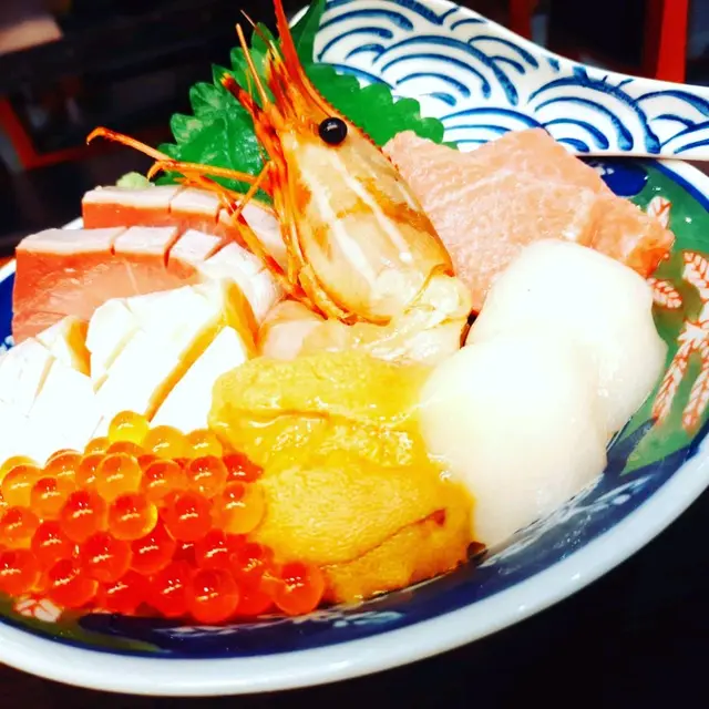 北海道刺身丼
