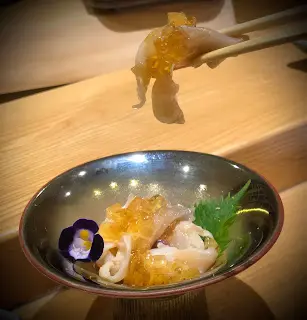 北海道北寄貝.配酸汁啫喱