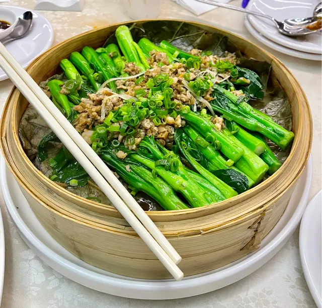 荷香客家梅菜蒸芥蘭